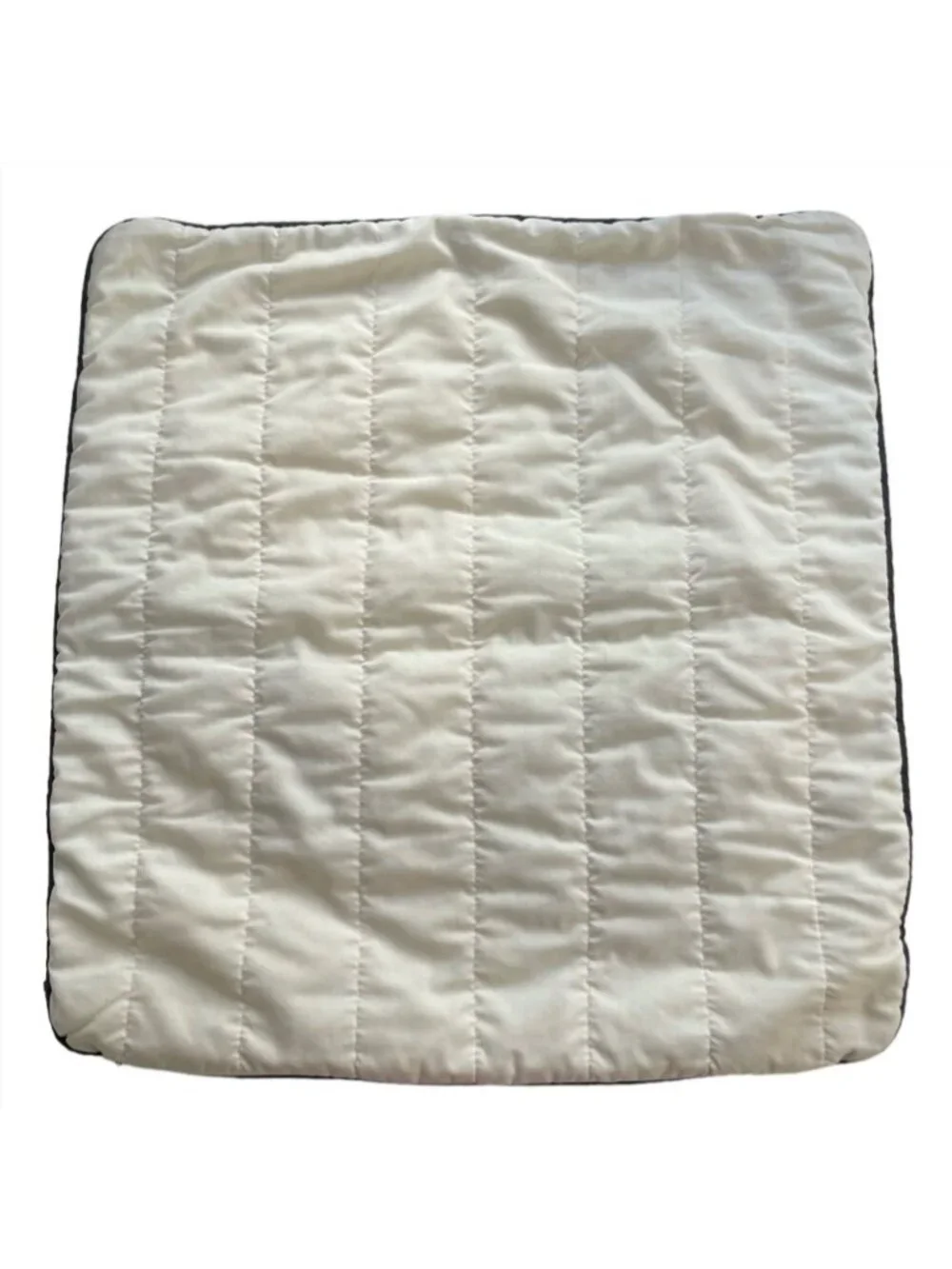 Vintage Handpainted Quilted Japanese Kenshi Swordsman Scenic Throw Pillow Cover